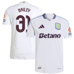 aston villa adidas away authentic shirt 2024-25 with bailey 31 cup printing Collection | Aston Villa Fan Shop