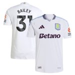 aston villa adidas away authentic shirt 2024-25 with bailey 31 printing Collection | Aston Villa Fan Shop