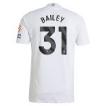 aston villa adidas away authentic shirt 2024-25 with bailey 31 printing Collection | Aston Villa Fan Shop