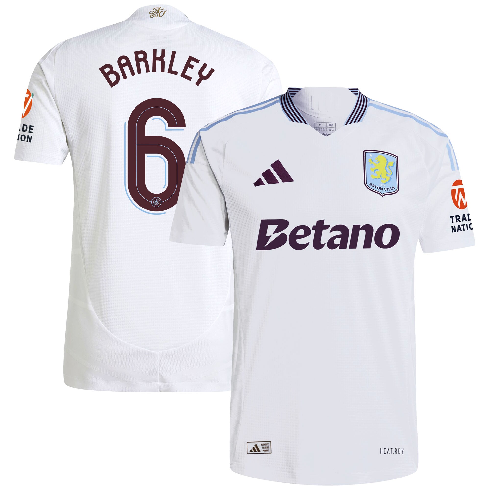 aston villa adidas away authentic shirt 2024-25 with barkley 6 cup printing Collection | Aston Villa Fan Shop