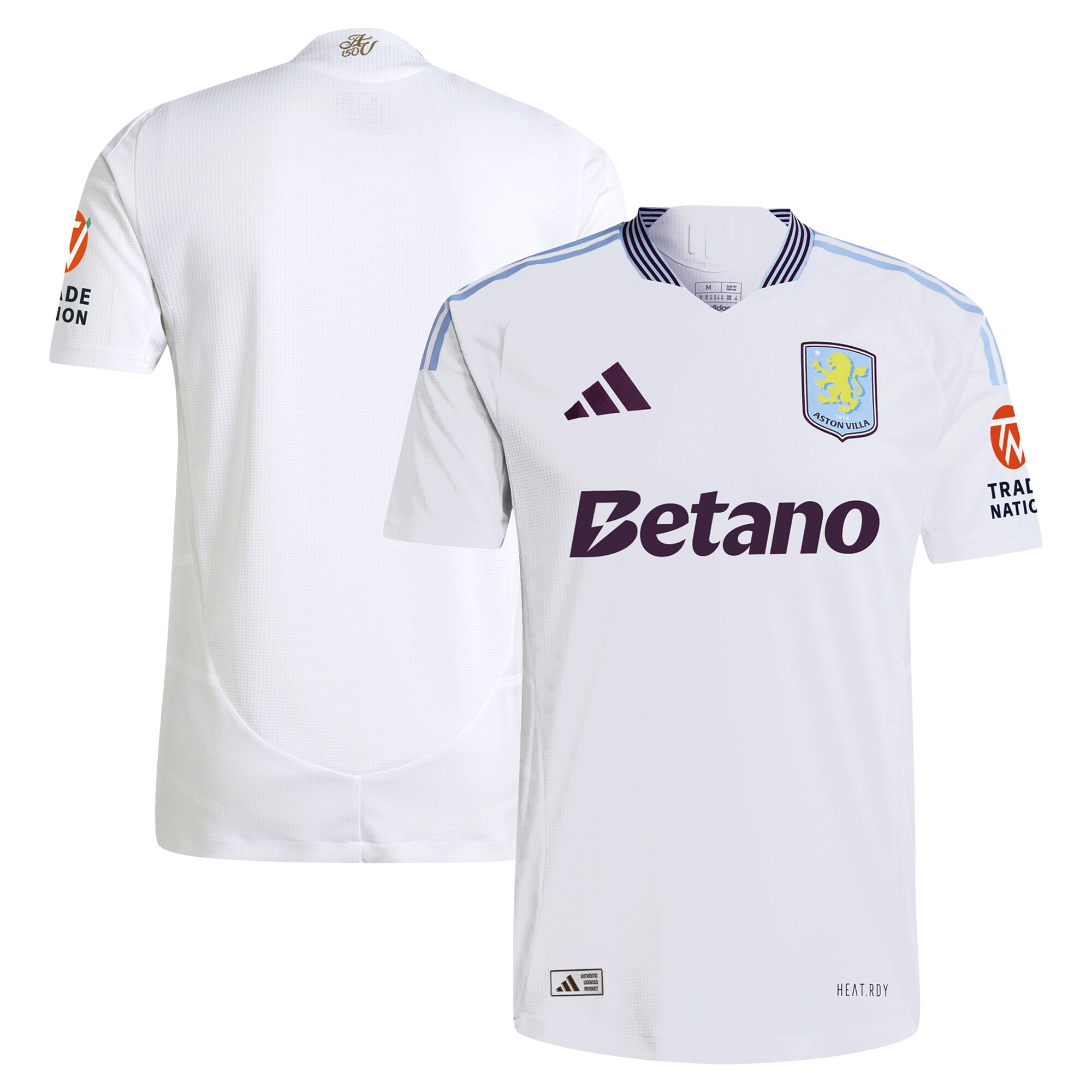 aston villa adidas away authentic shirt 2024-25 with custom printing Collection | Aston Villa Fan Shop