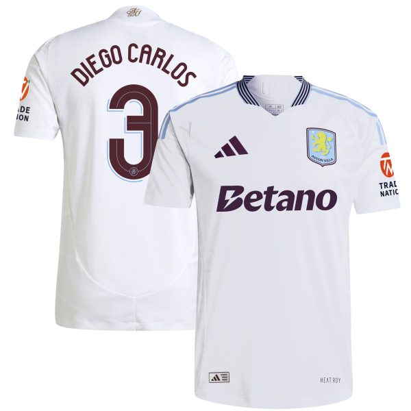 aston villa adidas away authentic shirt 2024-25 with diego carlos 3 cup printing Collection | Aston Villa Fan Shop