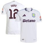aston villa adidas away authentic shirt 2024-25 with digne 12 cup printing Collection | Aston Villa Fan Shop