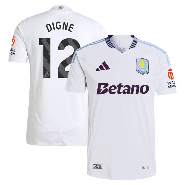 aston villa adidas away authentic shirt 2024-25 with digne 12 printing Collection | Aston Villa Fan Shop