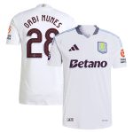 aston villa adidas away authentic shirt 2024-25 with gabi nunes 28 cup printing Collection | Aston Villa Fan Shop
