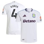 aston villa adidas away authentic shirt 2024-25 with konsa 4 printing Collection | Aston Villa Fan Shop