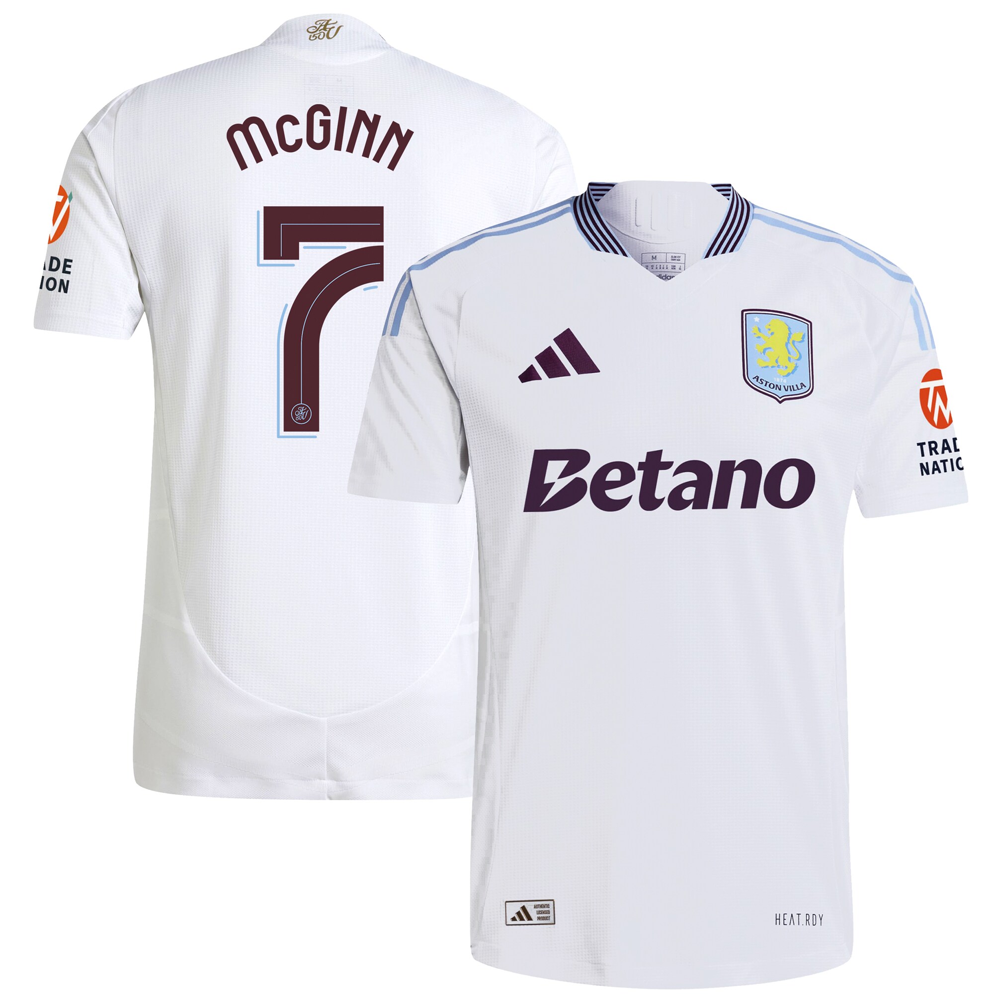 aston villa adidas away authentic shirt 2024-25 with mcginn 7 cup printing Collection | Aston Villa Fan Shop