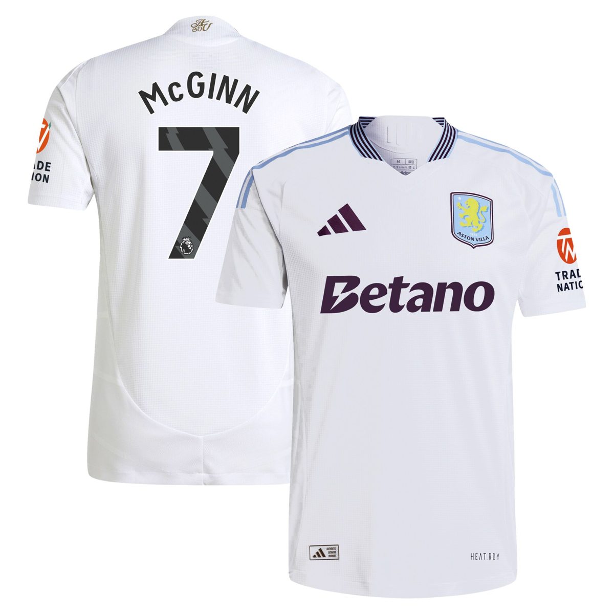aston villa adidas away authentic shirt 2024-25 with mcginn 7 printing Collection | Aston Villa Fan Shop