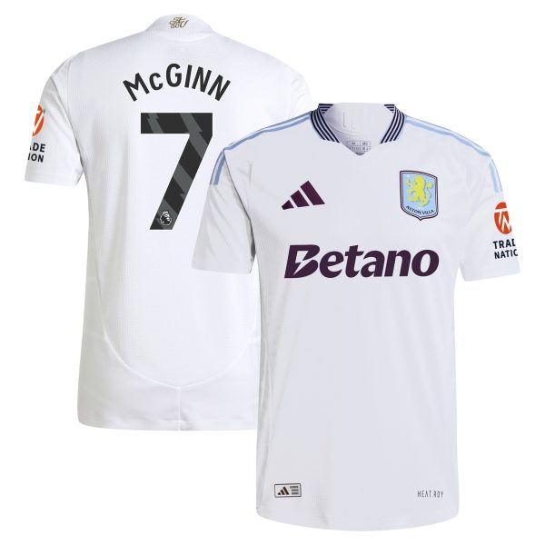 aston villa adidas away authentic shirt 2024-25 with mcginn 7 printing Collection | Aston Villa Fan Shop