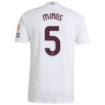aston villa adidas away authentic shirt 2024-25 with mings 5 cup printing Collection | Aston Villa Fan Shop