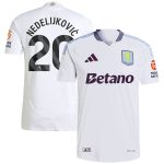 aston villa adidas away authentic shirt 2024-25 with nedeljković 20 printing Collection | Aston Villa Fan Shop