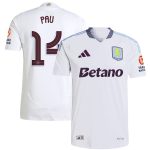 aston villa adidas away authentic shirt 2024-25 with pau 14 cup printing Collection | Aston Villa Fan Shop