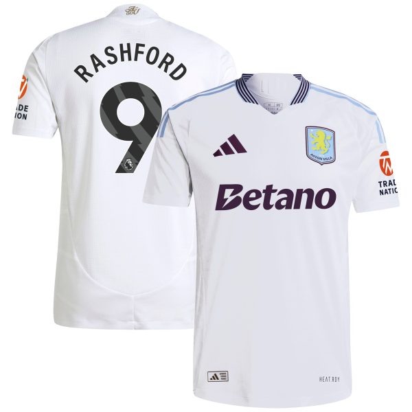 aston villa adidas away authentic shirt 2024-25 with rashford 9 printing Collection | Aston Villa Fan Shop