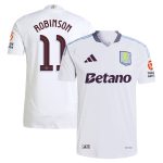 aston villa adidas away authentic shirt 2024-25 with robinson 11 cup printing Collection | Aston Villa Fan Shop
