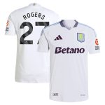 aston villa adidas away authentic shirt 2024-25 with rogers 27 printing Collection | Aston Villa Fan Shop