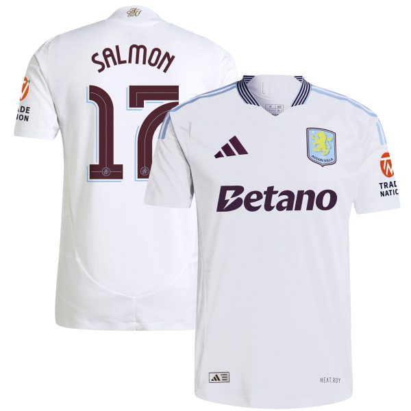 aston villa adidas away authentic shirt 2024-25 with salmon 17 cup printing Collection | Aston Villa Fan Shop