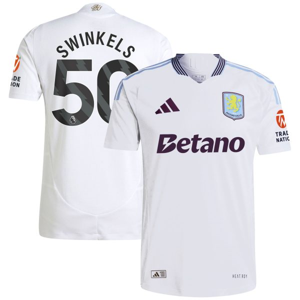 aston villa adidas away authentic shirt 2024-25 with swinkels 50 printing Collection | Aston Villa Fan Shop