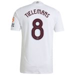 aston villa adidas away authentic shirt 2024-25 with tielemans 8 cup printing Collection | Aston Villa Fan Shop