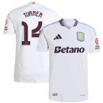 aston villa adidas away authentic shirt 2024-25 with turner 14 cup printing Collection | Aston Villa Fan Shop
