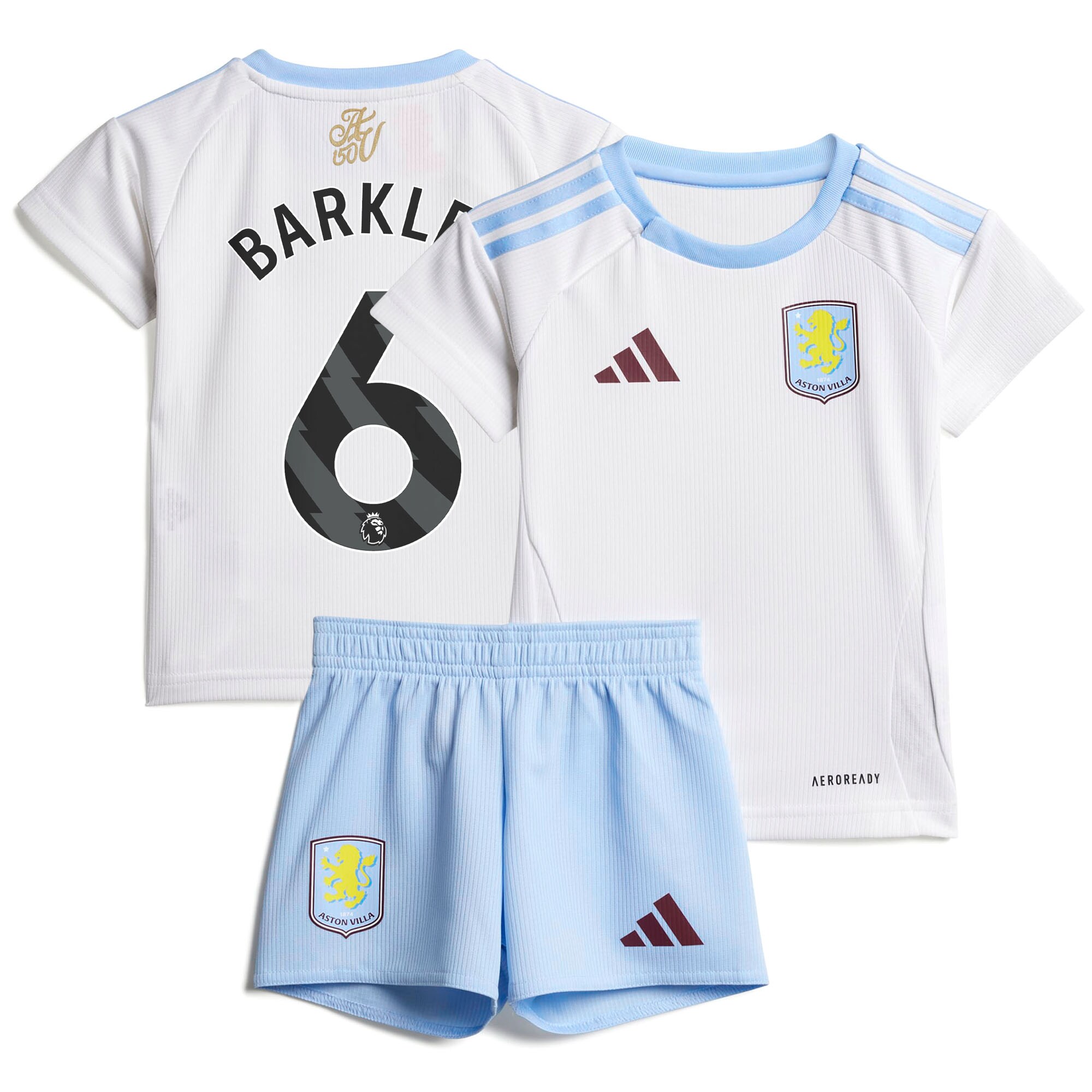 aston villa adidas away baby kit 2024-25 with barkley 6 printing Collection | Aston Villa Fan Shop