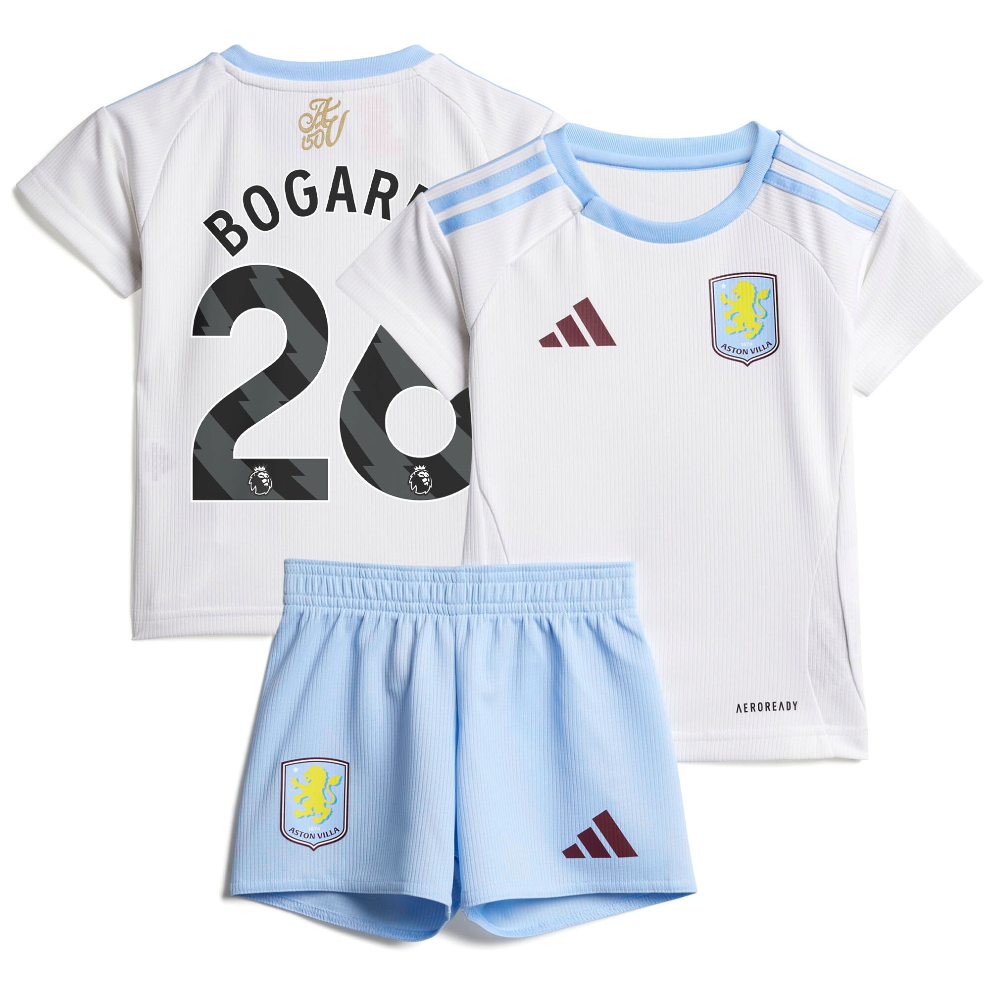 aston villa adidas away baby kit 2024-25 with bogarde 26 printing Collection | Aston Villa Fan Shop
