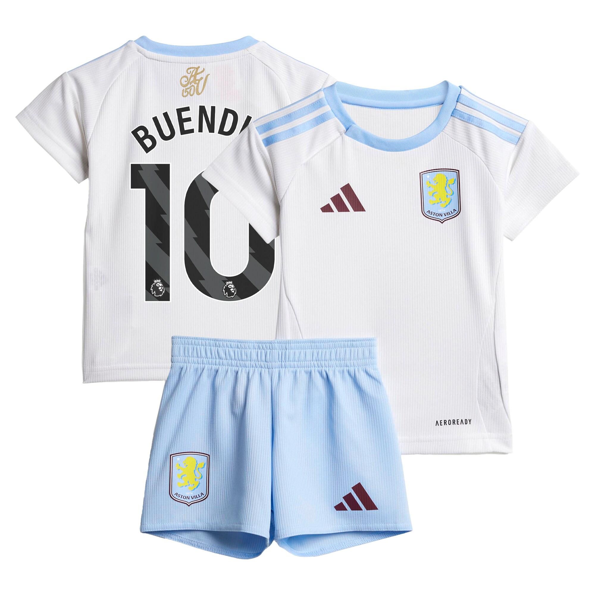 aston villa adidas away baby kit 2024-25 with buendia 10 printing Collection | Aston Villa Fan Shop