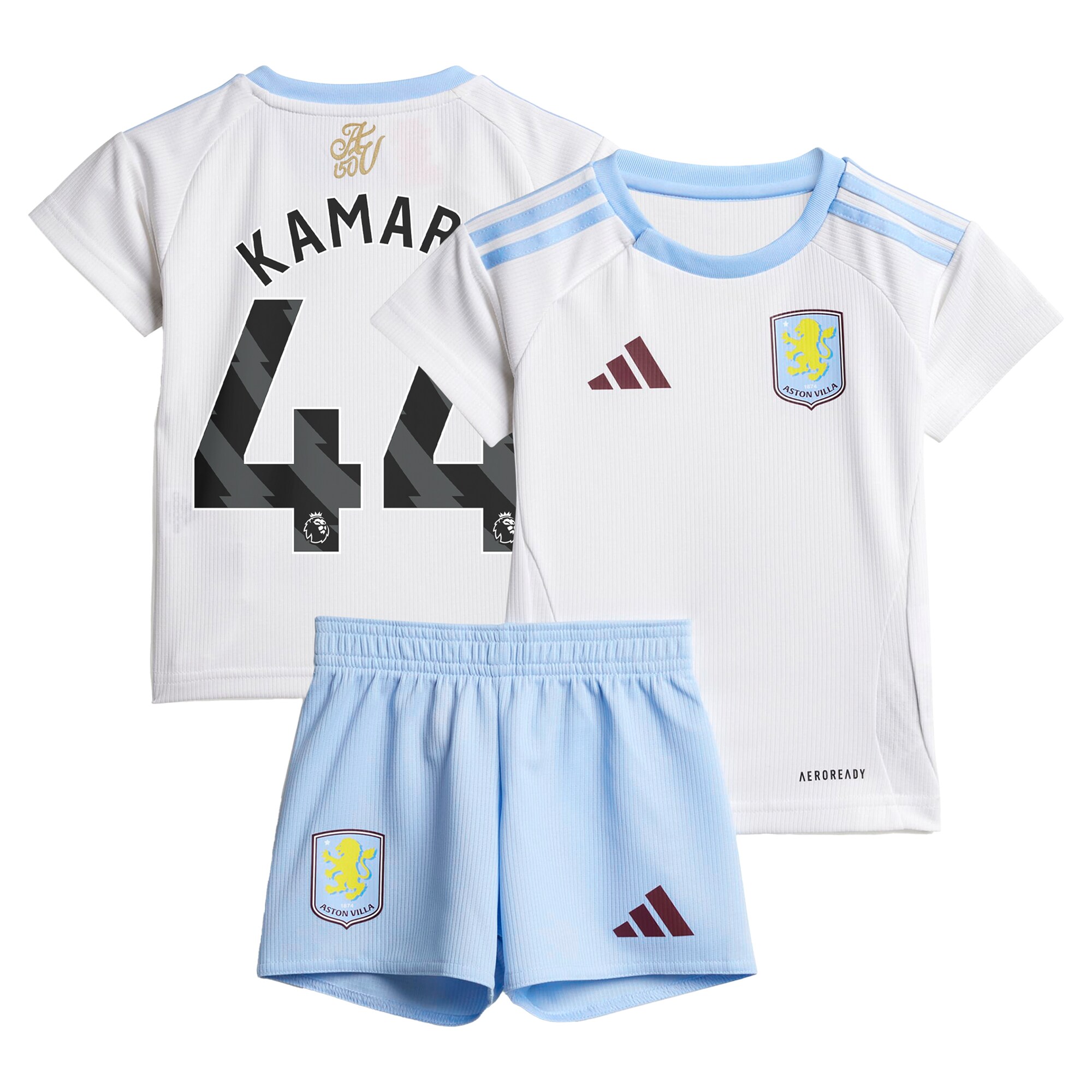 aston villa adidas away baby kit 2024-25 with kamara 44 printing Collection | Aston Villa Fan Shop