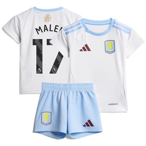aston villa adidas away baby kit 2024-25 with malen 17 printing Collection | Aston Villa Fan Shop