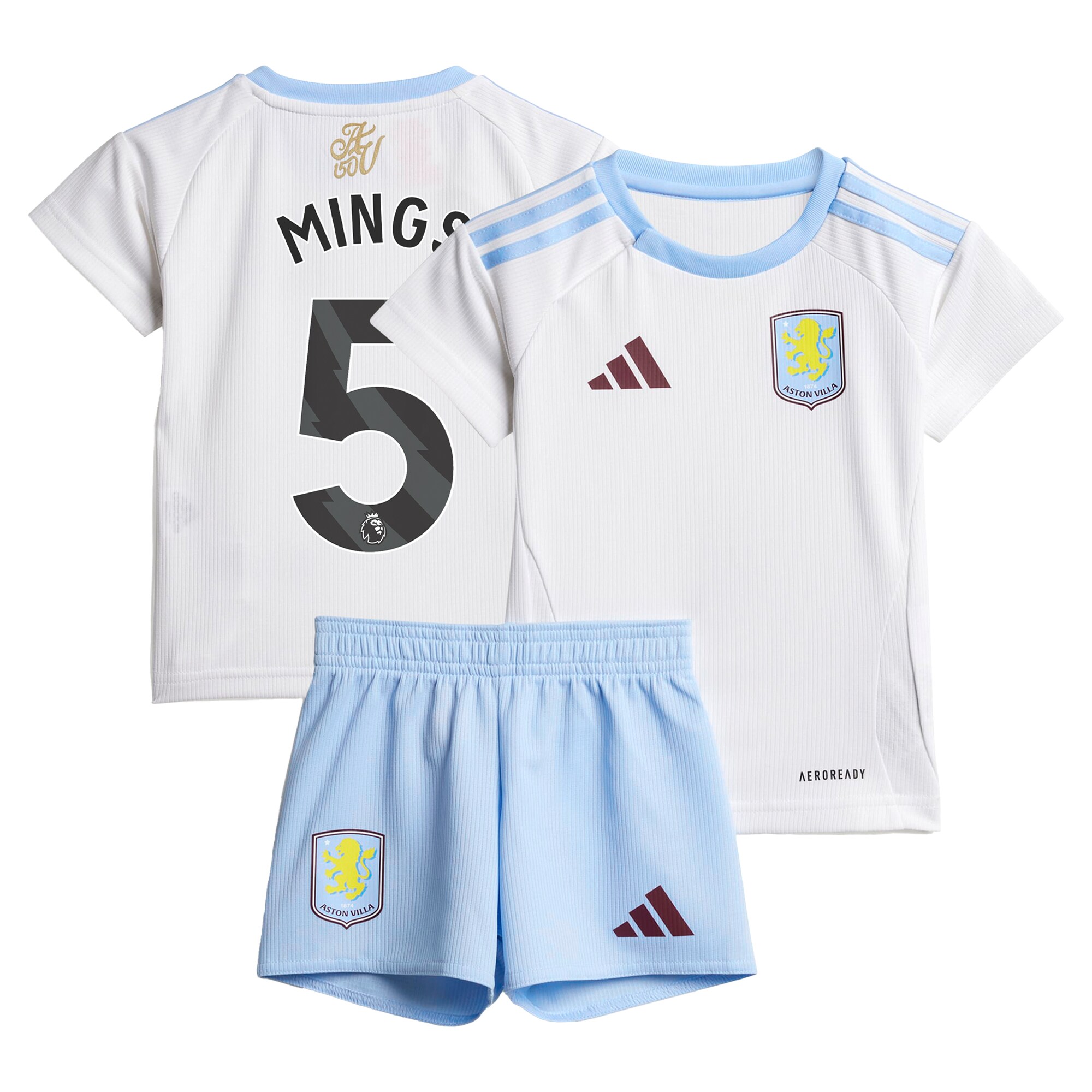 aston villa adidas away baby kit 2024-25 with mings 5 printing Collection | Aston Villa Fan Shop