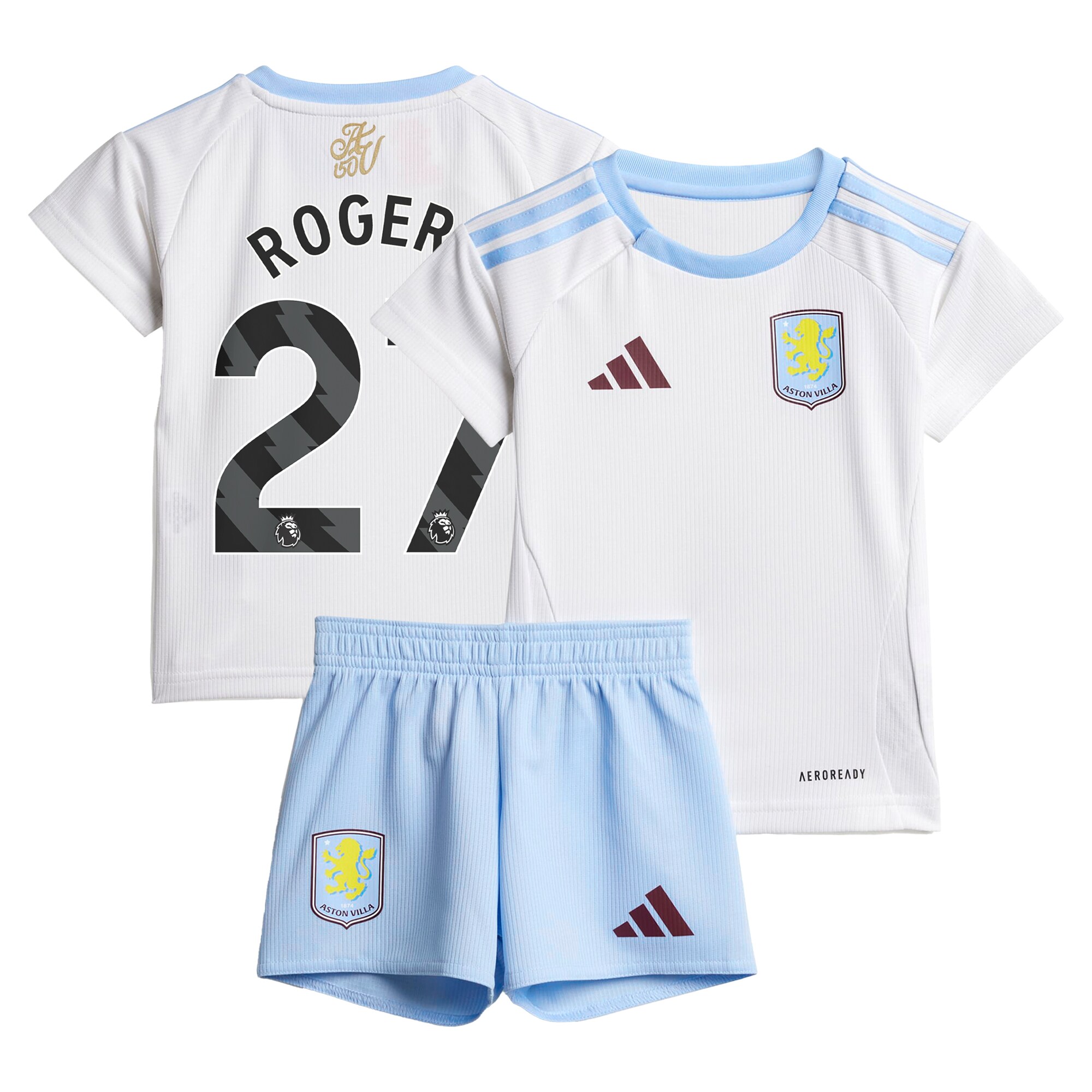 aston villa adidas away baby kit 2024-25 with rogers 27 printing Collection | Aston Villa Fan Shop