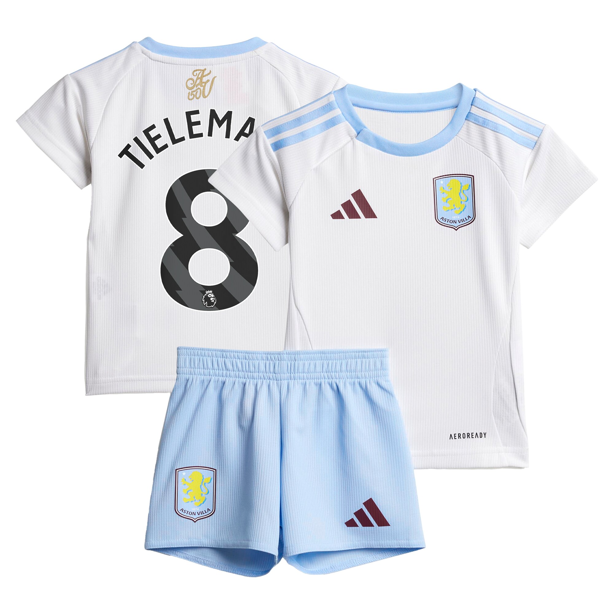 aston villa adidas away baby kit 2024-25 with tielemans 8 printing Collection | Aston Villa Fan Shop