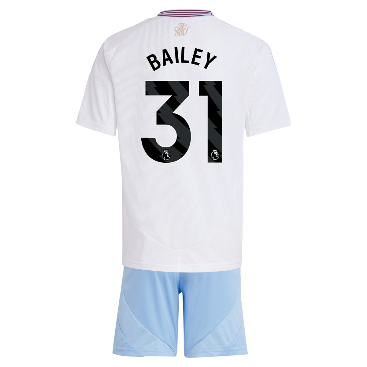 aston villa adidas away mini kit 2024-25 with bailey 31 printing Collection | Aston Villa Fan Shop