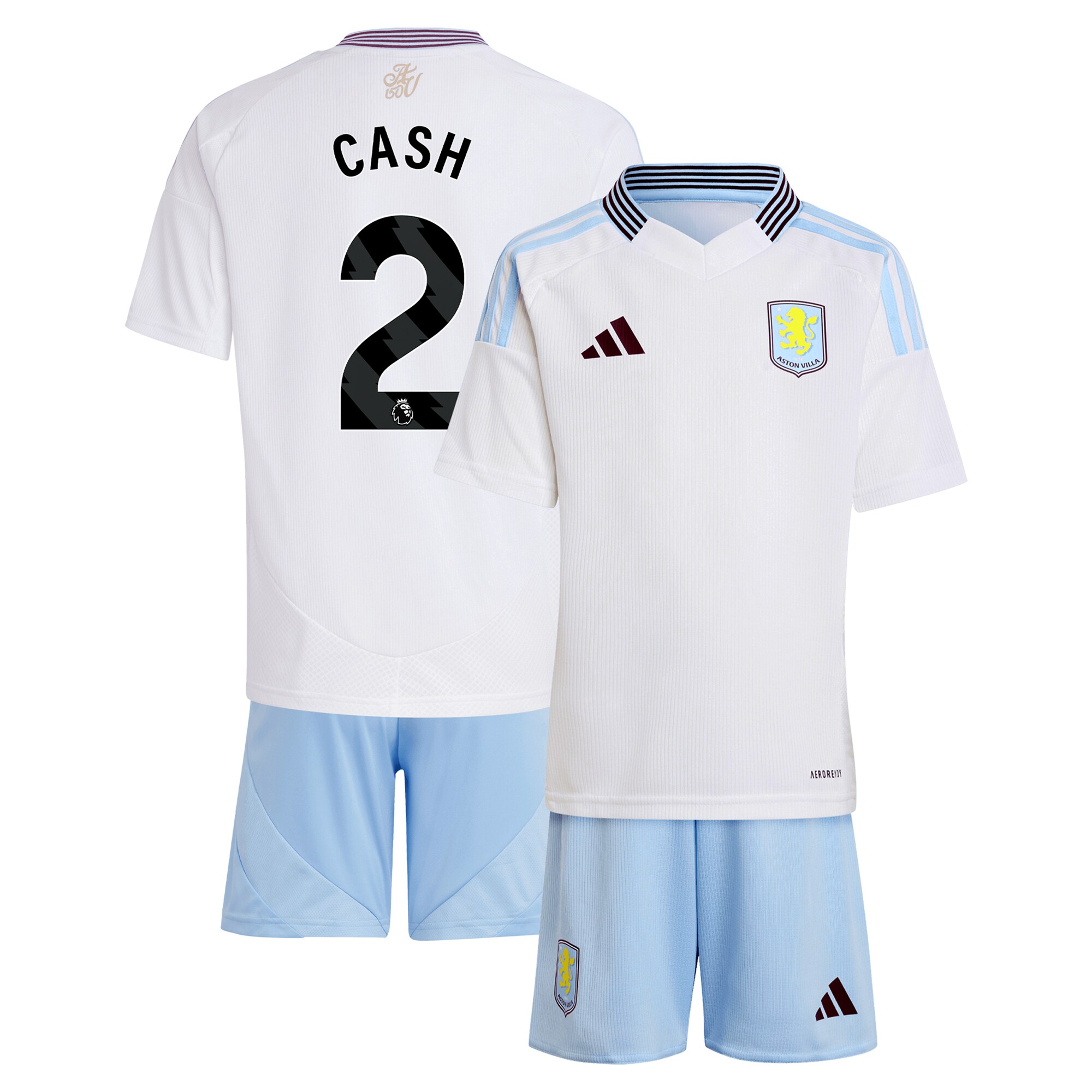 aston villa adidas away mini kit 2024-25 with cash 2 printing Collection | Aston Villa Fan Shop