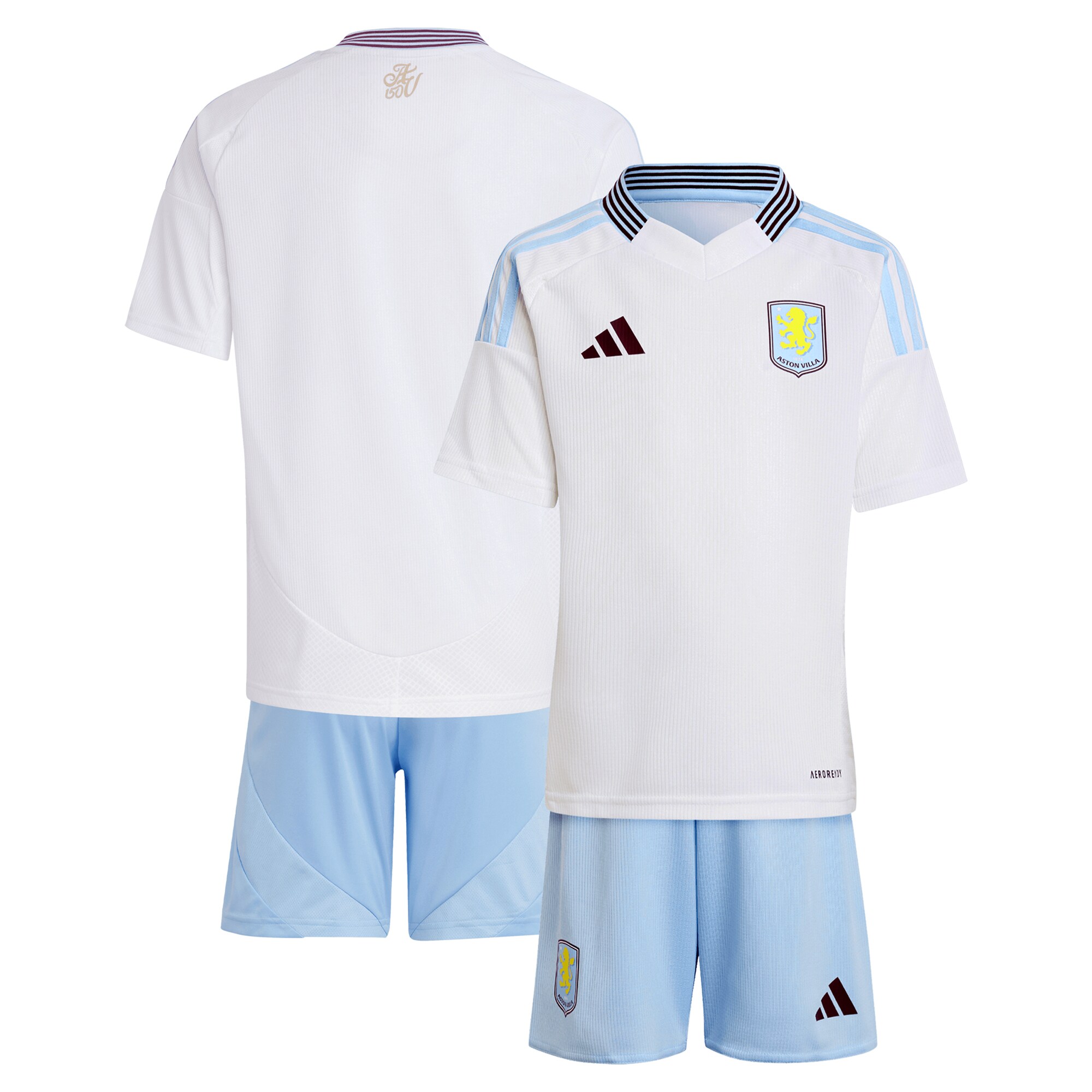 aston villa adidas away mini kit 2024-25 with custom printing Collection | Aston Villa Fan Shop