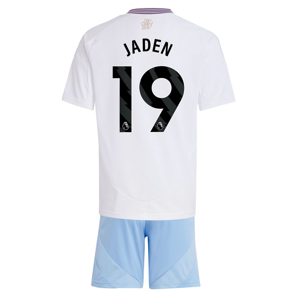 aston villa adidas away mini kit 2024-25 with jaden 19 printing Collection | Aston Villa Fan Shop