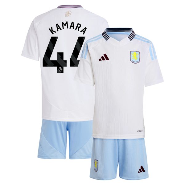 aston villa adidas away mini kit 2024-25 with kamara 44 printing Collection | Aston Villa Fan Shop