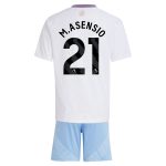 aston villa adidas away mini kit 2024-25 with m.asensio 21 printing Collection | Aston Villa Fan Shop