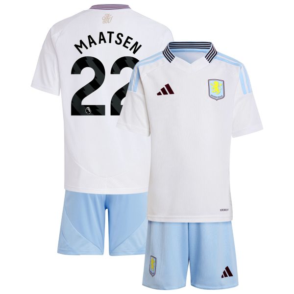 aston villa adidas away mini kit 2024-25 with maatsen 22 printing Collection | Aston Villa Fan Shop