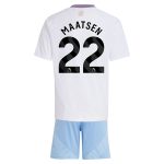 aston villa adidas away mini kit 2024-25 with maatsen 22 printing Collection | Aston Villa Fan Shop