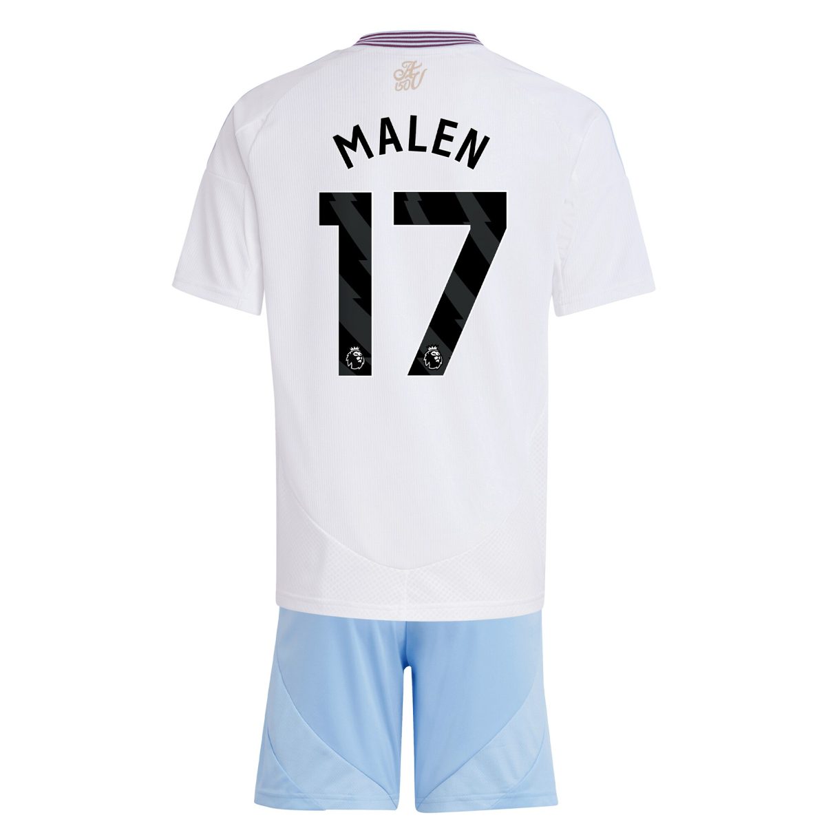 aston villa adidas away mini kit 2024-25 with malen 17 printing Collection | Aston Villa Fan Shop