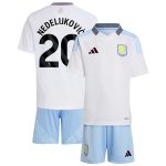 aston villa adidas away mini kit 2024-25 with nedeljković 20 printing Collection | Aston Villa Fan Shop