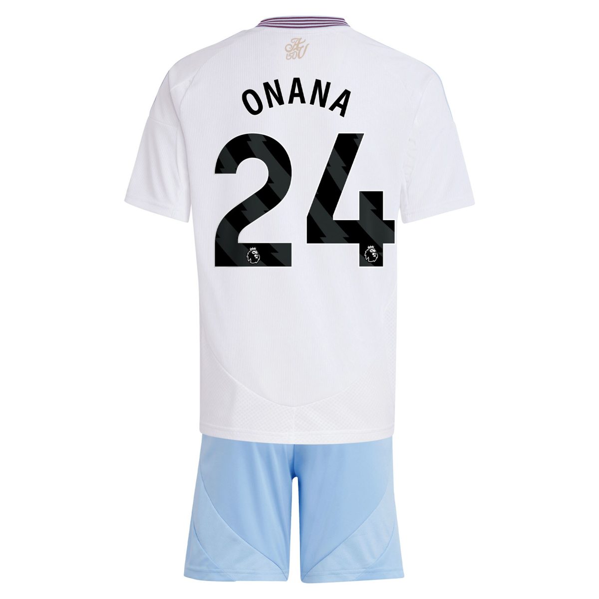 aston villa adidas away mini kit 2024-25 with onana 24 printing Collection | Aston Villa Fan Shop