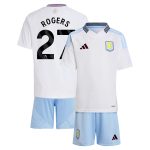 aston villa adidas away mini kit 2024-25 with rogers 27 printing Collection | Aston Villa Fan Shop