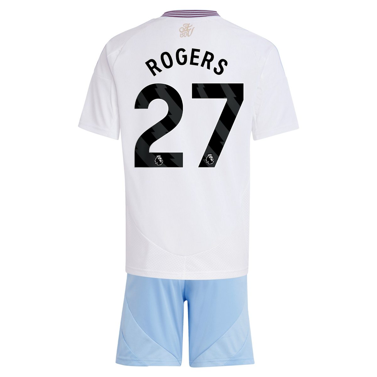 aston villa adidas away mini kit 2024-25 with rogers 27 printing Collection | Aston Villa Fan Shop