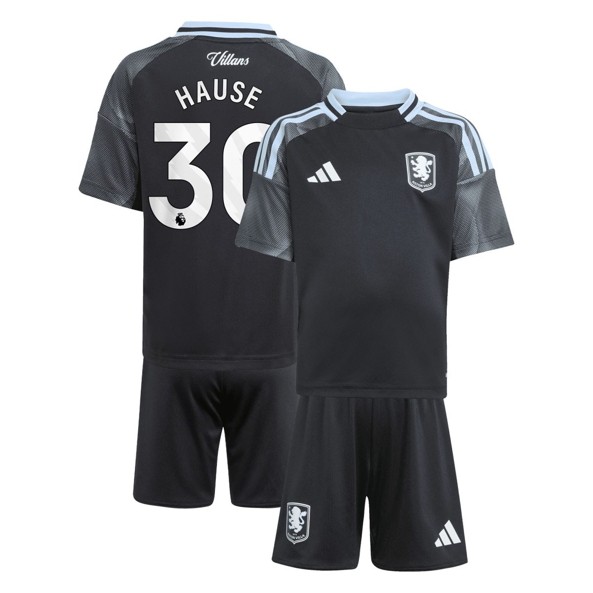 aston villa adidas away mini kit 2025-26 with hause 30 printing Collection | Aston Villa Fan Shop