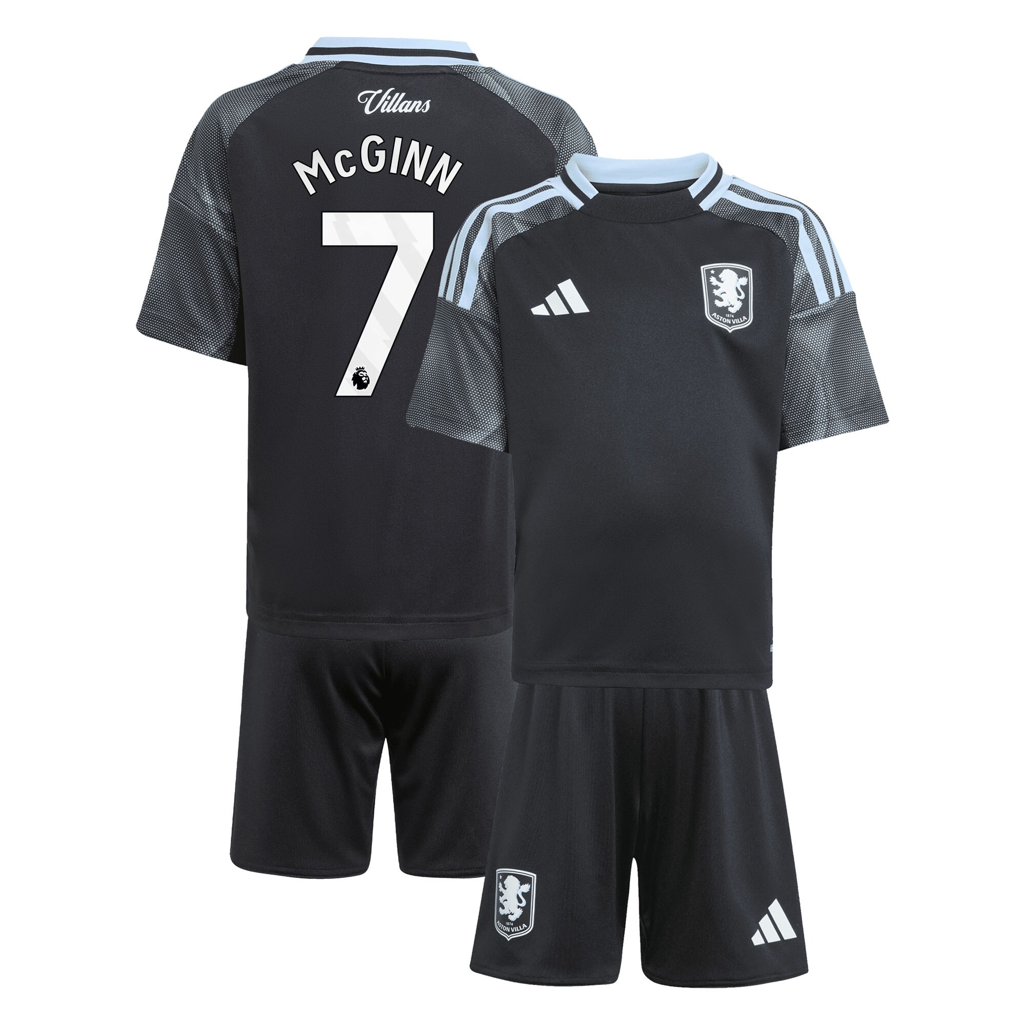 aston villa adidas away mini kit 2025-26 with mcginn 7 printing Collection | Aston Villa Fan Shop