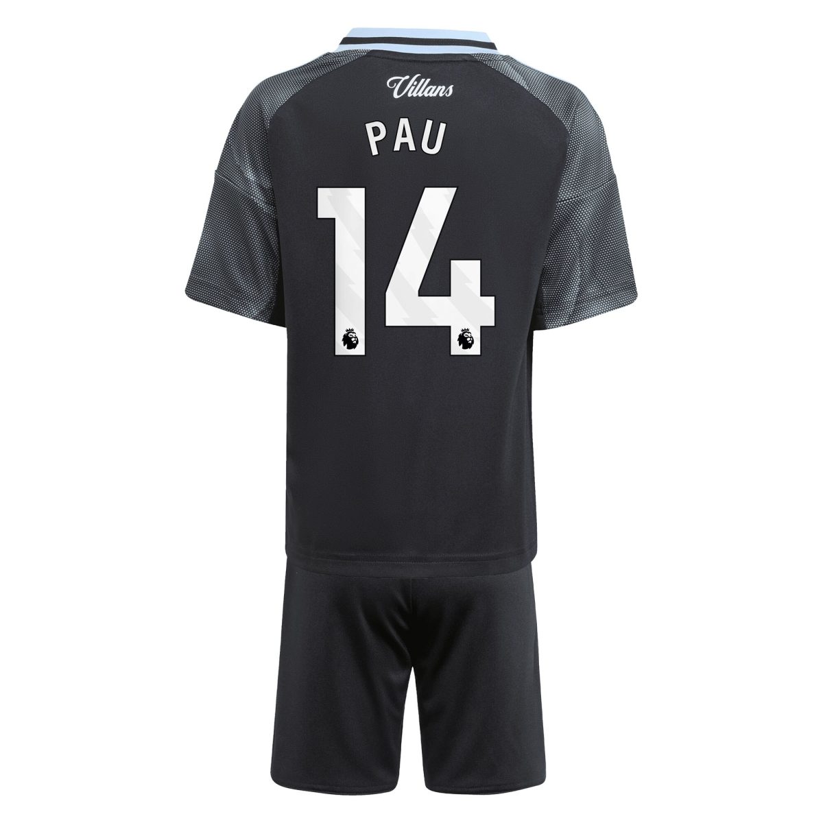 aston villa adidas away mini kit 2025-26 with pau 14 printing Collection | Aston Villa Fan Shop