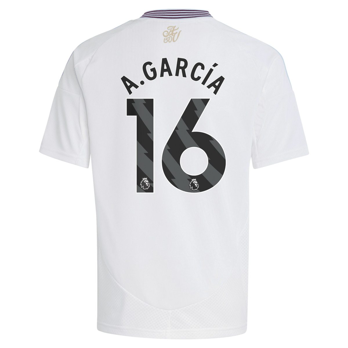 aston villa adidas away shirt 2024-25 – kids with a.garcía 16 printing Collection | Aston Villa Fan Shop