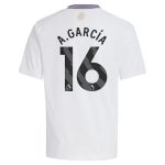 aston villa adidas away shirt 2024-25 – kids with a.garcía 16 printing Collection | Aston Villa Fan Shop