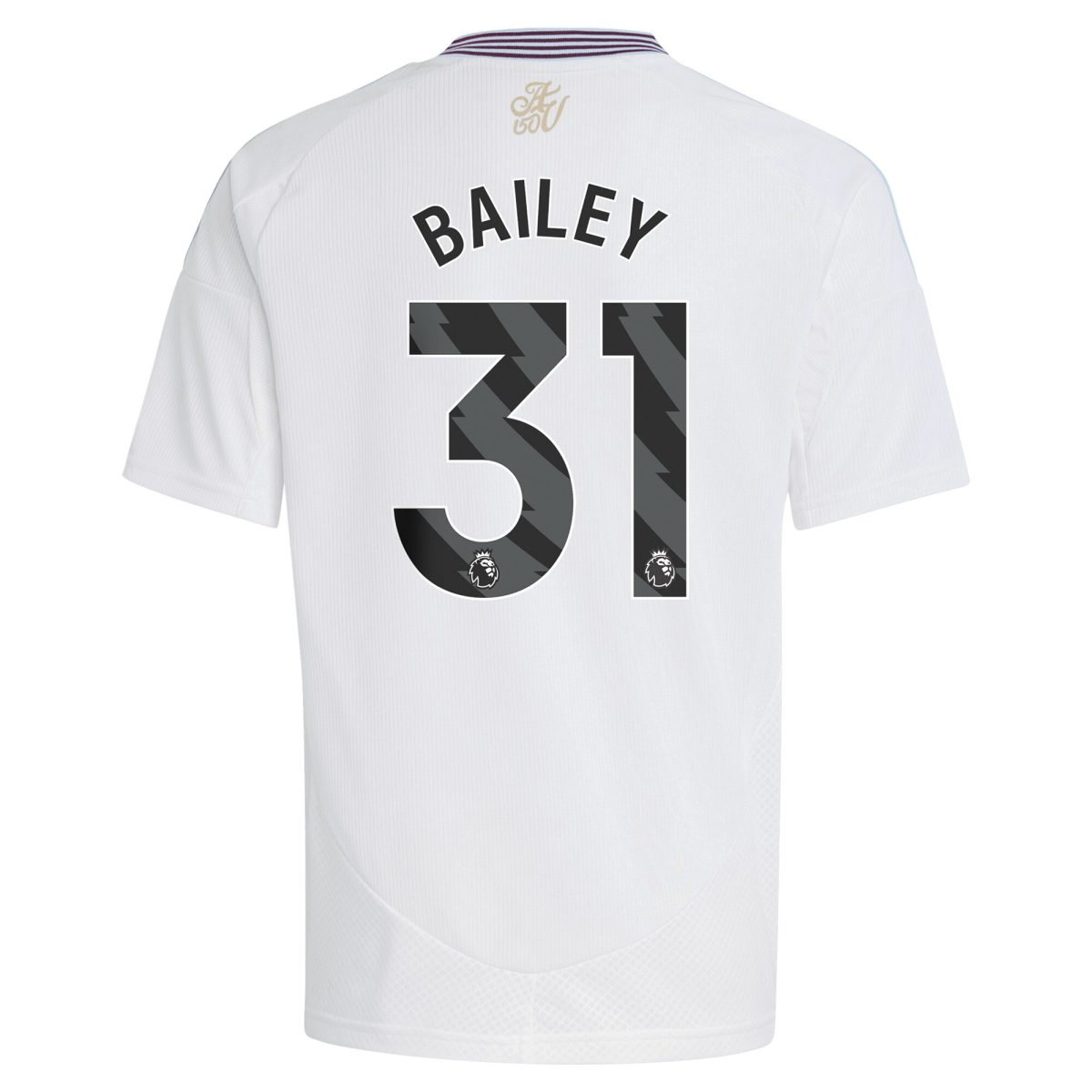 aston villa adidas away shirt 2024-25 – kids with bailey 31 printing Collection | Aston Villa Fan Shop